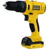Image de STANLEY FATMAX 10,8V Perceuse Visseuse à Percussion Compacte Sans Fil, Éclairage de Travail LED, 20 Positions de Mandrin, avec x2 Batteries Li-Ion 1,5Ah, x1 Chargeur, et x1 Coffret, FMC021S2-QW