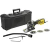 Image de Scie Circulaire Multimatériaux STANLEY FME380K - 650W - Ø 89 mm - Coupe Bois/Métal/Plastique
