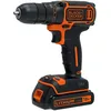 Image de BLACK+DECKER BDCDC18-QW Perceuse-Visseuse sans fil - 650 trs/min, 18V, Sans coffret, 1 batterie