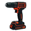 Image de Perceuse-Visseuse sans-fil 18V BLACK+DECKER (Livrée avec 1 batterie 1,5 Ah + chargeur + coffret) - BDCDC18-QW en occasion ou reconditionné