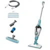 Image de BLACK+DECKER - Balai Vapeur avec Nettoyeur à Main et 6 Accessoires - Multifonctions 1600W - Temps de Chauffe 15 sec - Sans Produit Chimique - Réservoir 500 ml - Nettoyage Parfait - FSMH1321-QS