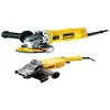Image de DeWalt DWE492DUO2-QS - Grinders KIT = DWE492 230mm 2.200W + DWE4157 125mm 900W Démarrage progressif, Verrouillage et Redémarrage Couleur