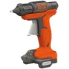 Image de BLACK+DECKER BDCGG12N-XJ Pistolet à colle 12V max (= tension nominale de 10, 8V) - Compact, résistant et ergonomique - Pistolet vendu sans batterie, Orange