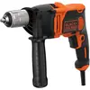 Image de Perceuse à Percussion Filaire - 550W - Poignée latérale pour plus de Confort - Livrée avec 2 Forêts de Perçage