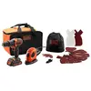 Image de BLACK+DECKER Kit BDK200AS1S-QW - Perceuse - Ponceuse Mouse - accessoires et Sac