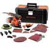 Image de Ponceuse multifonction 4-en-1 Black+Decker Autoselect KA280LKA + accessoires