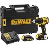 Image de DeWalt DCD708S2T-QW Perceuse-visseuse Brushless XR 18V   13mm 65nm Avec 2 batteries Li-ION 1,5Ah et boîtier TSTAK Jaune
