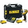 Image de Clé à chocs à batterie DEWALT (1/4") 12V / 2Ah DCF801D2-QW
