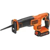 Image de BLACK+DECKER BDCR18E1-QW Scie sabre sans fil - 1 batterie - 1 lame de 140mm- 18V
