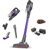 Image de BLACK+DECKER Aspirateur Balai sans Fil, 3 Vitesses, Polyvalent et Flexible avec Suceur Plat et Brosse Spéciale Animaux, Autonomie: 58 Min, 650 ML, 18V, BHFEV182CP-QW