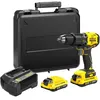 Image de Perceuse visseuse à percussion sans fil - 18V - STANLEY FATMAX V20 - SFMCD715D2K-QW - Brushless - 60Nm - 2 batteries 2 Ah + chargeur