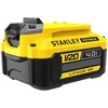 Image de Stanley FATMAX Batterie Lithium Ion 18V 4Ah Compatible avec la Gamme FATMAX V20 Robuste et Ergonomique avec Technologie Améliorée SFMCB204-XJ