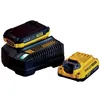 Image de Pack 2 batteries 18V 2 Ah + chargeur 2A - STANLEY FATMAX - Compatible avec la gamme STANLEY FATMAX V20 - SFMCB12D2-QW