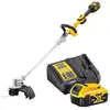 Image de Coupe-bordure repliable 18V DEWALT DCMST561P1-QW avec un chargeur et une batterie 5,0 Ah