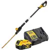 Image de Taille-haies sur perche 18V DEWALT DCMPH566P1-QW 55cm/25mm avec une batterie 5,0 Ah