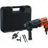 Image de BLACK+DECKER BEHS01K-QS BEHS01K Marteau perforateur 650W Avec mallette Orange