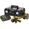 Image de Meuleuse Ø125mm 18V DEWALT DCG409T1-QW Brushless avec un coffret et une batterie 6,0 Ah 54V FLEXVOLT