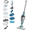 Image de BLACK Plus DECKER - Balai Vapeur Multifonctions Filaire - 1600W - Avec corps détachable- Tête Delta et Gant STEAMITT - 15 accessoires - Temps de chauffe : 15 s - Câble : 8 m - BHSM1615DSG-QS