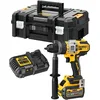 Image de DeWalt DCD999T1-QW Marteau perforateur sans Balais XR 18V   XRP FV Advantage Li-Ion 6Ah, Couleur