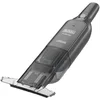 Image de Black+Decker HLVC320B11-QW Aspirateur à Main sans Fil Dustbuster Slim 12 V 2,0 Ah sans Sac avec buse d'aspiration XXL intégrée avec Station de Charge, suceur Plat et Brosse rembourrée Titanium
