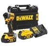 Image de DeWalt DCF850P2T-QW   18 V 1/4" 205 Nm XR Brushless compact Driver avec 2 piles de 5 Ah et chargeur