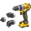 Image de Dewalt - Perceuse Visseuse à Têtes Multiples XR 12V 3Ah Li-Ion Brushless - DCD703L2T-QW