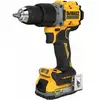 Image de Perceuse-visseuse sans fil DEWALT 18V XR (sans balais) incl. 2x batterie Powerstack (18 Volt / 1,7 Ah) avec technologie de batterie Pouch DCD800E2T-QW