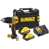 Image de DEWALT Taladro Percutor sin escobillas XR 18V 13 mm 90Nm 2 baterías POWERSTACK Li-Ion 5Ah y maletín TSTAK pour pros et bricoleurs, travaux précis en atelier, construction robuste