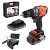 Image de BLACK+DECKER Perceuse Visseuse À Percussion Éco-Responsable 18V Brushless - 2 Batteries 2Ah   En Mallette - BLD683D2XK-QW