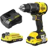 Image de Perceuse Visseuse À Percussion 60 Nm Brushless - Lithium 18V - 2 Batteries 2 Ah En Kit - SFMCD716D2T-QW STANLEY FATMAX V20
