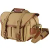 Image de Billingham - 225 - Sacoche en Toile pour caméscope avec Bord en Cuir Havane - Kaki (Import Royaume Uni)