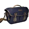 Image de Billingham Sac Hadley Pro 2020 en Toile Bleu Marine/Bords Cuir Chocolat