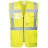 Image de Portwest S476 Gilet Executive Porte-Badge à Double Entrée Poches Poitrine