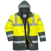 Image de Portwest Parka Bicolore Traffic, Couleur: Jaune/Vert, Taille: L, S466YGRL