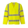 Image de Portwest - Gilet 2 Bandes et Baudrier Manches Longues HV - C473 Taille:L-XL