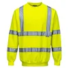 Image de Portwest Sweatshirt Haute Visibilité, Couleur: Jaune, Taille: XXXL, B303YERXXXL