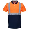 Image de Portwest S479 Polo Bicolore Orange/Marine, XXXL