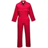 Image de PORTWEST Combinaison Euro Work Rouge 3XL - FR(56) - UK(47) - Vêtements de travail