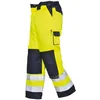 Image de Portwest Homme TX51 Pantalon de protection Lyon, Gelb/Marine, XL EU