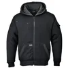 Image de Portwest KS32 Blouson capuche Pewter Ouverture Frontale Zippée Poche Stylo