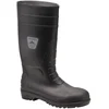 Image de Portwest FW94 Vêtement de Travail Classique Botte de Sécurité Wellington S4 Noir, 36
