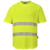 Image de Portwest T-shirt aéré, Couleur: Jaune, Taille: XXL, C394YERXXL