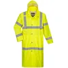 Image de Portwest Manteau de pluie HiVis 122cm, Couleur: Jaune, Taille: L, H445YERL