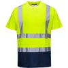 Image de Portwest Hi-Vis 2-Tone T-Shirt Color: YeNa Talla: Large S378YNRL