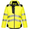 Image de Portwest Parka HV PW3, Couleur: Jaune/Noir, Taille: 4XL, T400YBR4XL