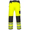 Image de Portwest PW340YBR44 Pantalon de Travail Haute visibilité Jaune/Noir