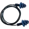 Image de Portwest Bouchon d'oreille TPR détectable avec cordon (50 paires), Couleur: Bleu, EP07BLU