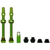 Image de Muc-Off Valves Presta Tubeless - 60 mm - Valves de Vélo Anti-Fuite de Qualité Supérieure avec Outil Démonte-Obus de Valve Intégré - Vert