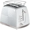 Image de Russel Hobbs Groove 2S Grille-pain Blanc
