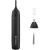 Image de Remington Kit de détail pour homme (tondeuse pour sourcils et détails fins, tondeuse rotative pour nez et oreille, peigne à épiler, rangement, fonctionne avec batterie incluse) NE8000